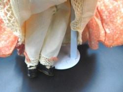 ma little women pink bow meg feet